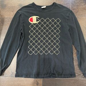 Champion long sleeve tee. Size large